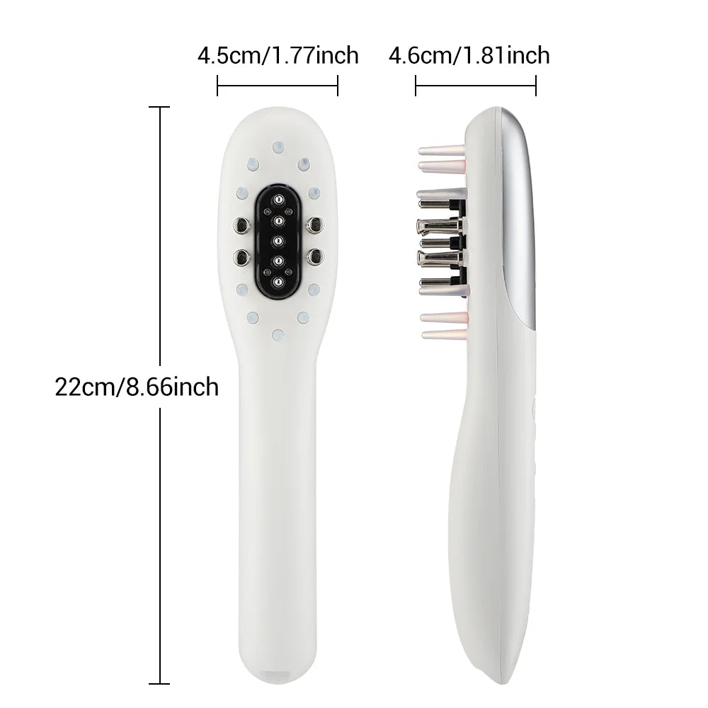 Electric Scalp Massager and Hair Oil Applicator Comb - 6