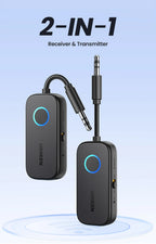 2-in-1 Bluetooth 5.2 Transmitter and Receiver for Audio Aux