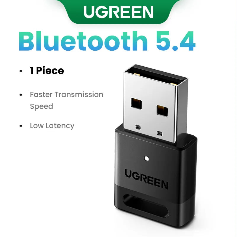 Bluetooth 5.4 USB Adapter for PC Wireless Connectivity