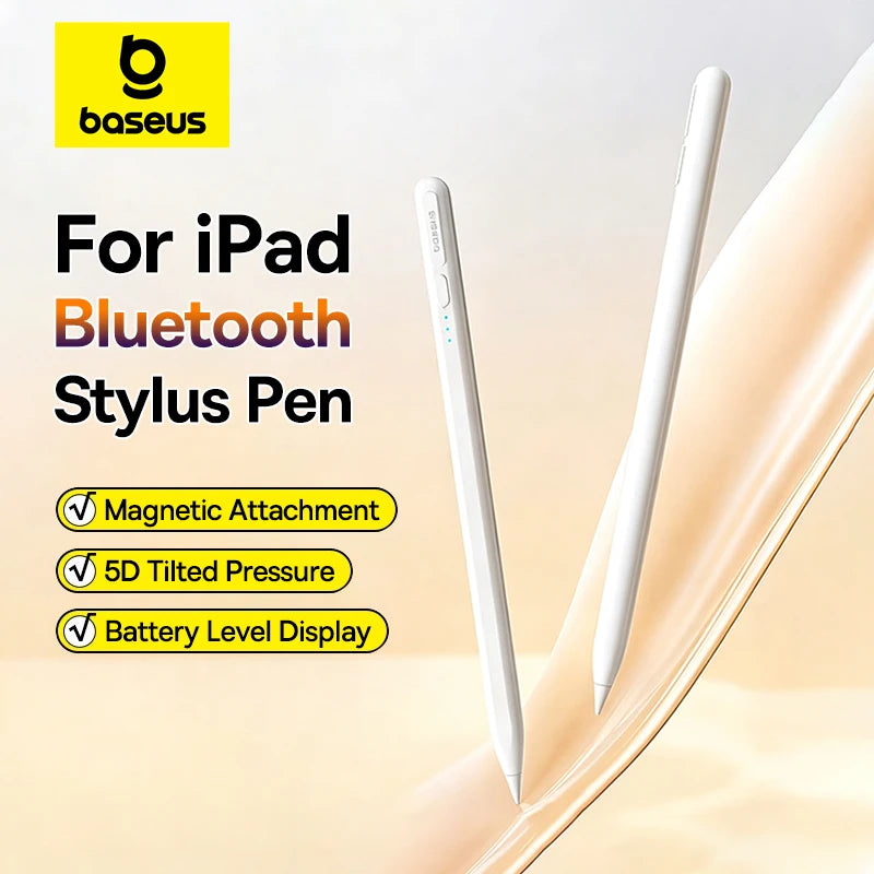 Magnetic Bluetooth Stylus Pen for iPad with Palm Rejection - 1