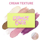 8-Color Cream Blush and Highlighter Makeup Palette