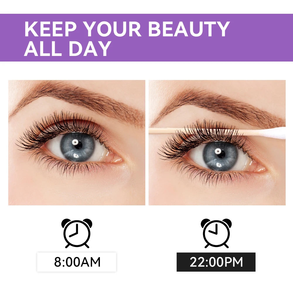 5D Waterproof Lengthening and Volumizing Eyelash Mascara