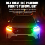 12V RGB LED Flowing Turn Signal and Daytime Running Light Strip Set