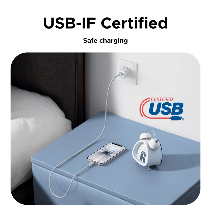 240W USB-C PD3.1 Fast Charging and Data Sync Cable