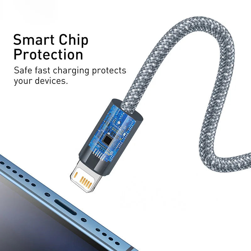 2.4A Fast Charging Data Cable for iPhone