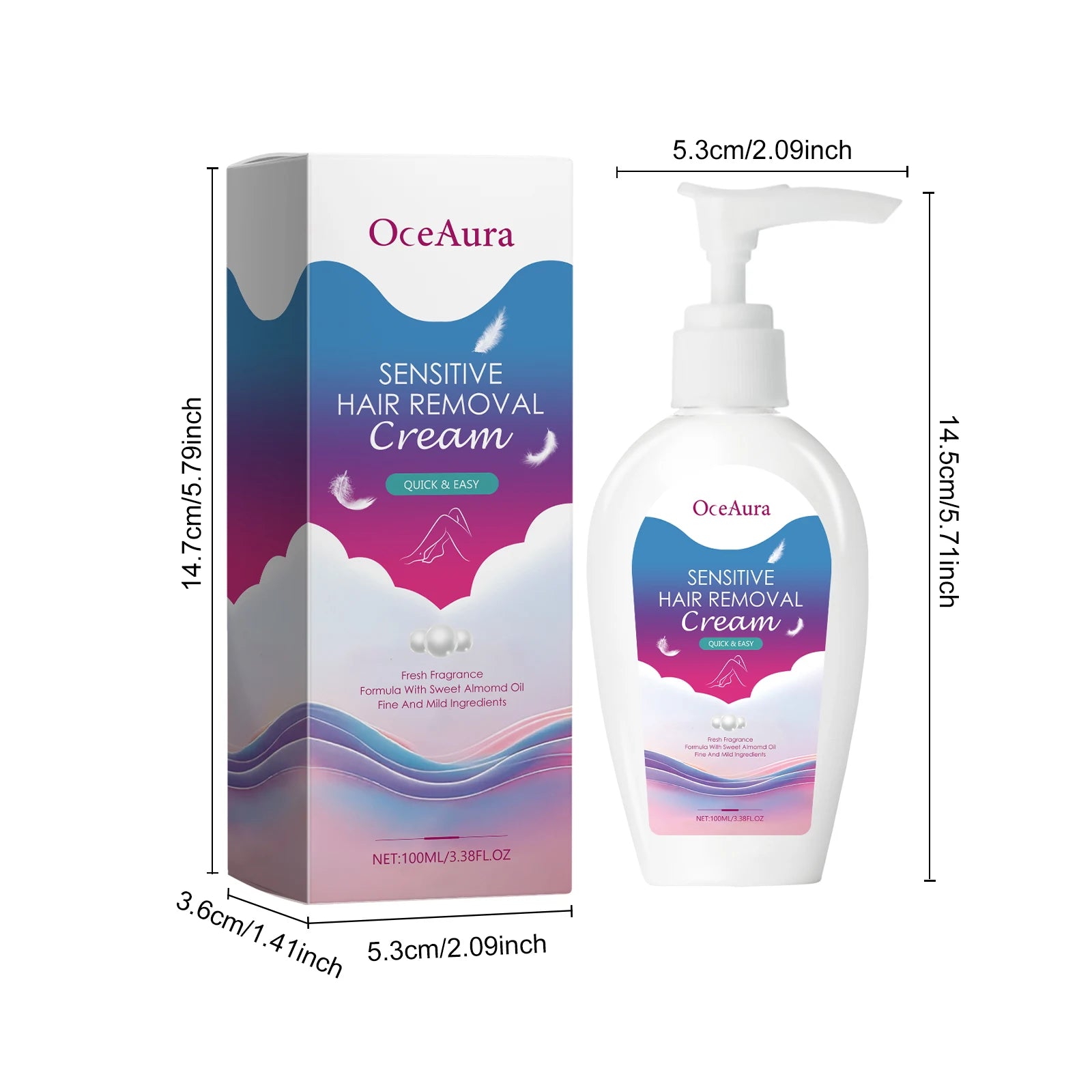 Painless Depilatory Cream for Quick Hair Removal - 6