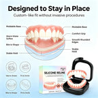 Comfort Fit Silicone Denture Set for Natural Smile