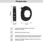 Bluetooth 5.3 Motorcycle Handlebar Remote Control for Phone and Headset