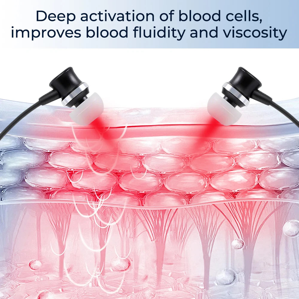 Rechargeable Red Light Therapy Device for Nose and Ears