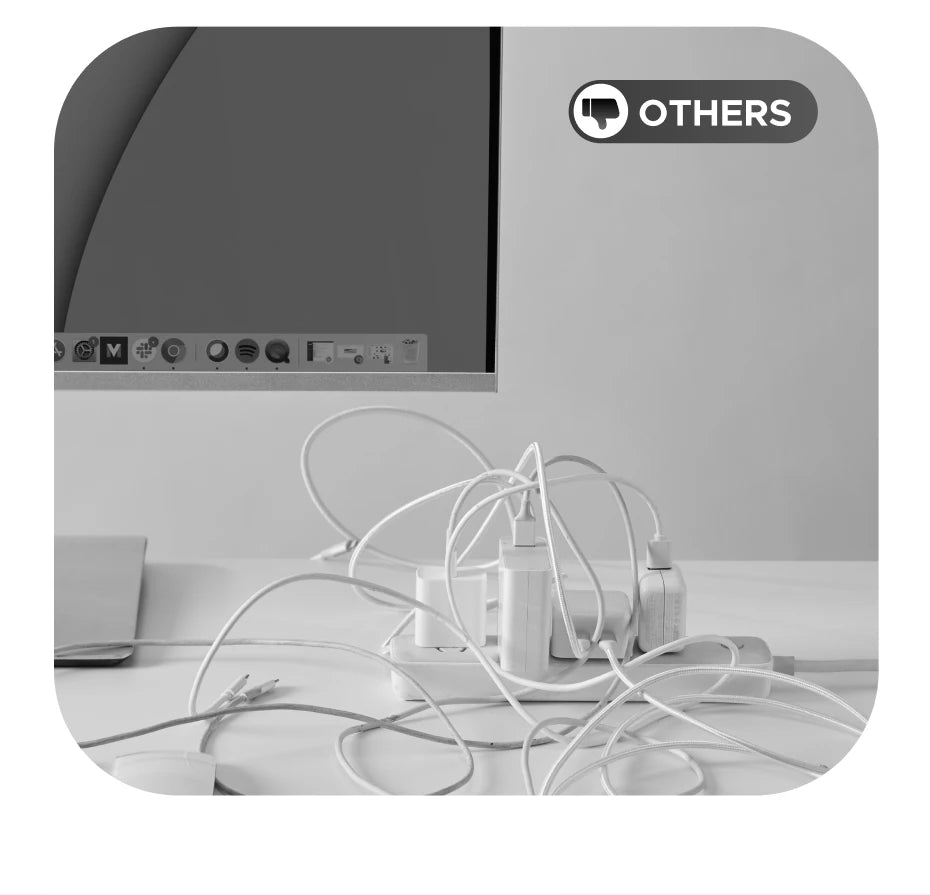 65W GaN 5-Port USB-C Desktop Fast Charger