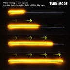 12V RGB LED Flowing Turn Signal and Daytime Running Light Strip Set