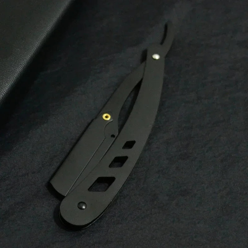 Professional Straight Edge Folding Barber Razor for Hair Shaving
