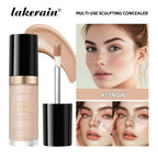 Full Coverage Waterproof Liquid Concealer and Sculpting Foundation