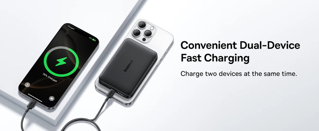 Qi2 Magnetic Wireless Portable Power Bank 10000mAh