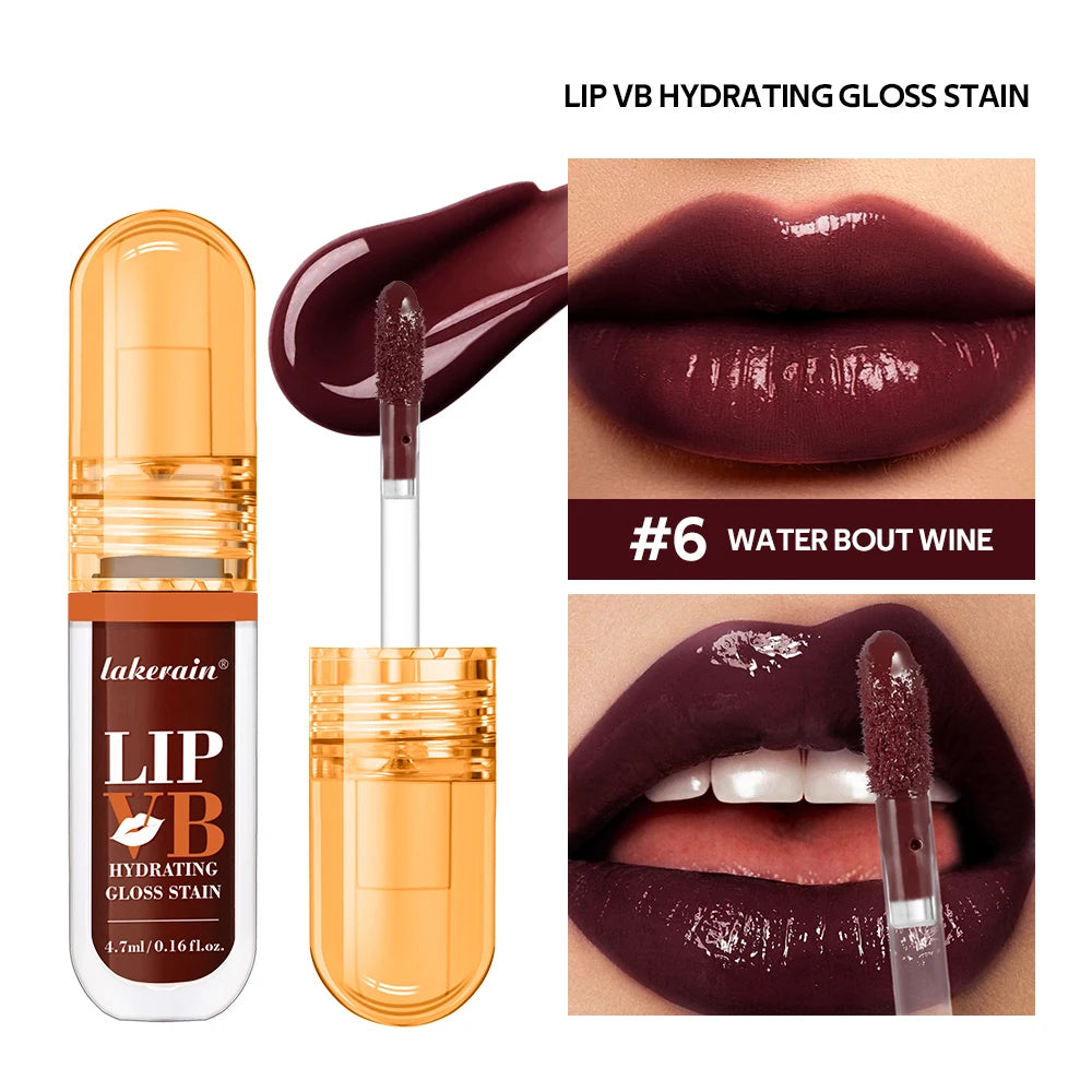 Hydrating Gloss Lip Stain with Vitamin B12 and Coconut Water