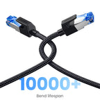 Cat 8 Ethernet Cable 40Gbps High-Speed Braided LAN Cord