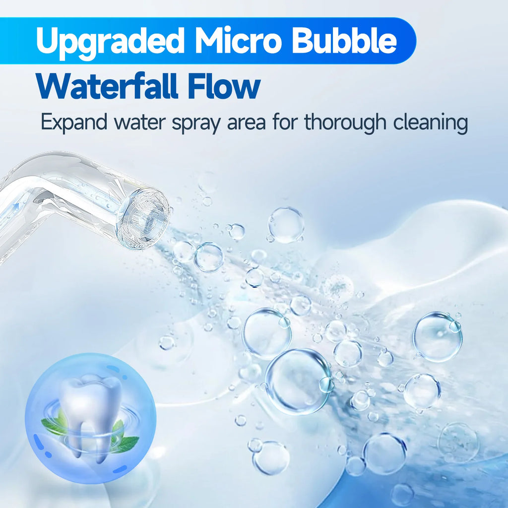 Portable Water Flosser and Electric Toothbrush Dental Care Set