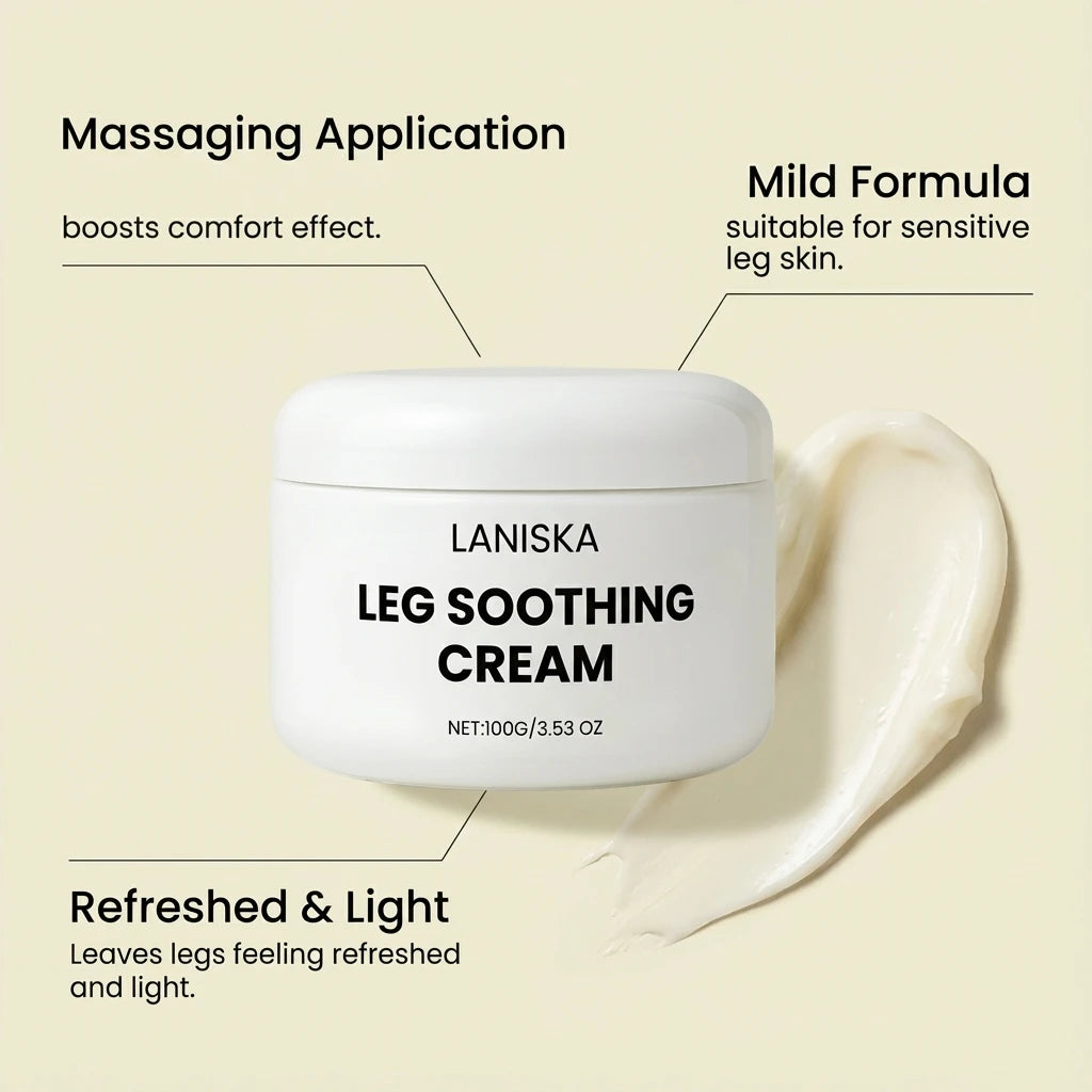 Soothing Leg Massage Cream for Muscle Relaxation