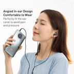 Wired In-Ear Headphones with 3.5mm Jack and Microphone