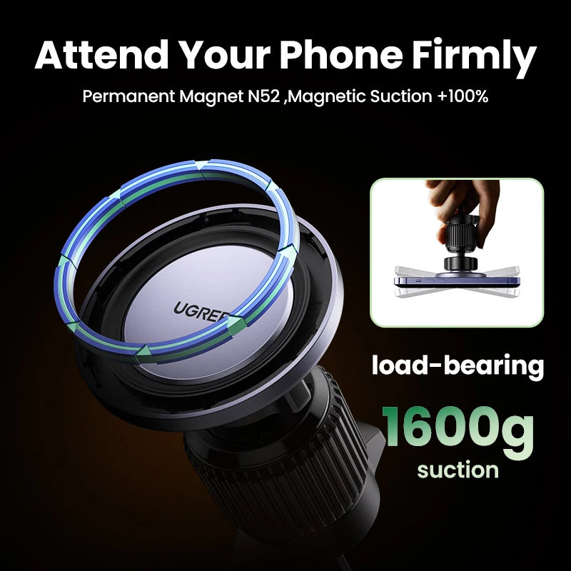 Magnetic Air Vent Car Phone Holder for Smartphones - 3