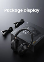 Active Noise Cancelling Wireless Headphones with 75H Battery