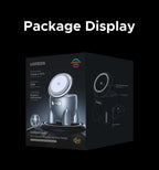 2-in-1 Qi2 Magnetic Wireless Charger for Phones and Earbuds