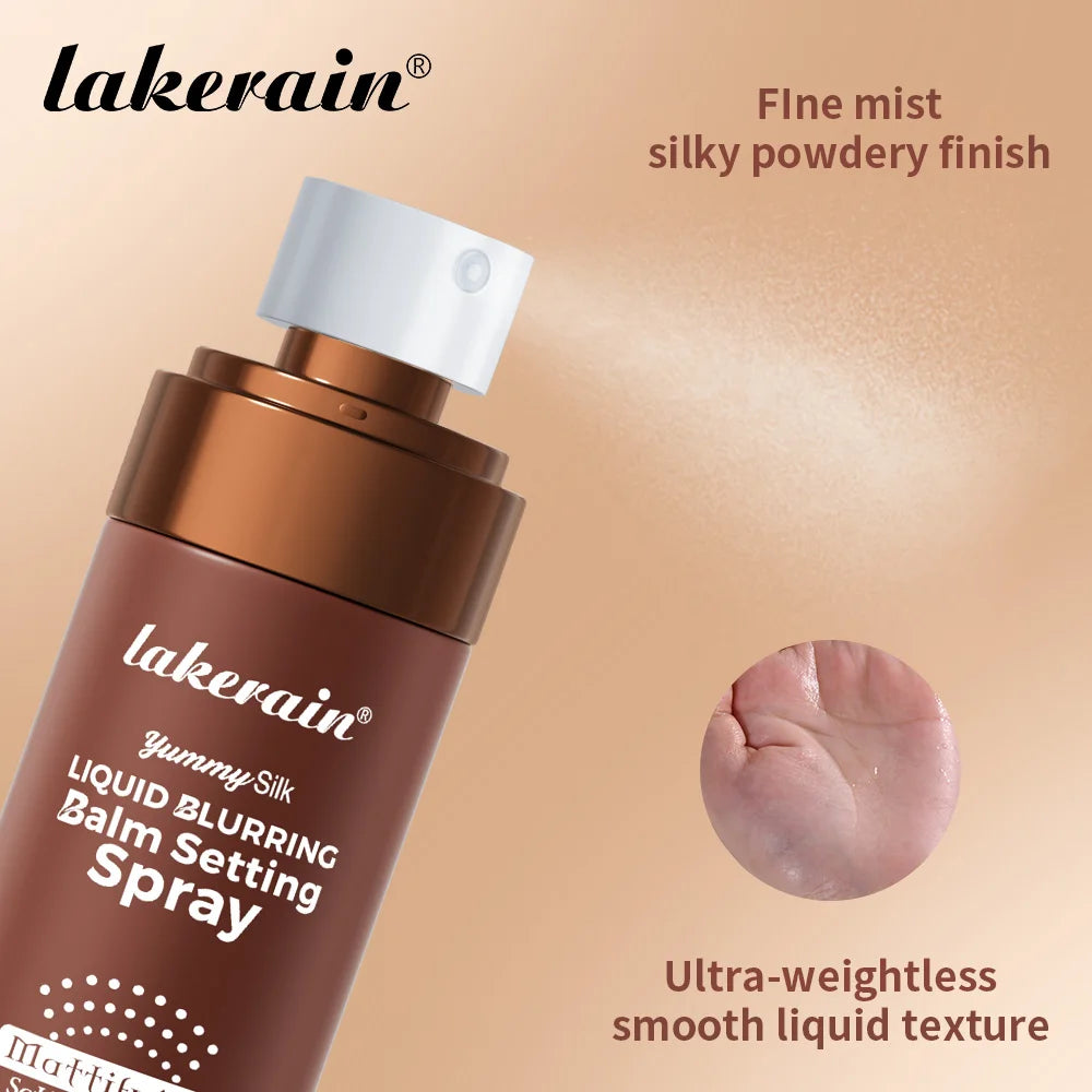 Liquid Blurring Balm Setting Spray for Long-Lasting Matte Makeup