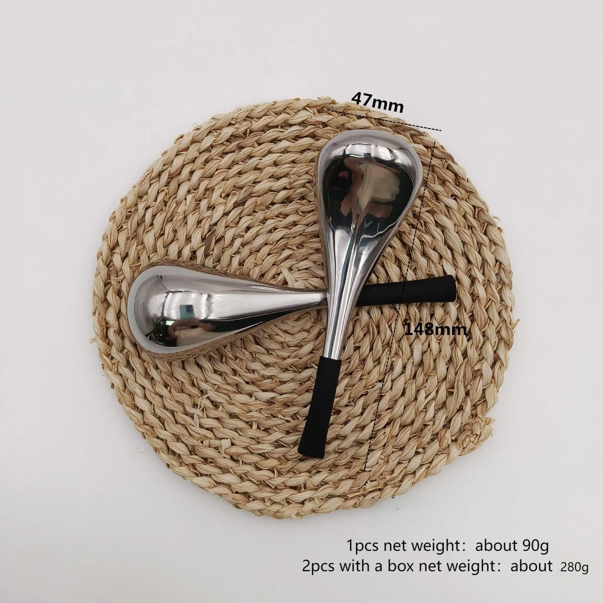Stainless Steel Facial Ice Globes for Skin Cooling and Puffiness