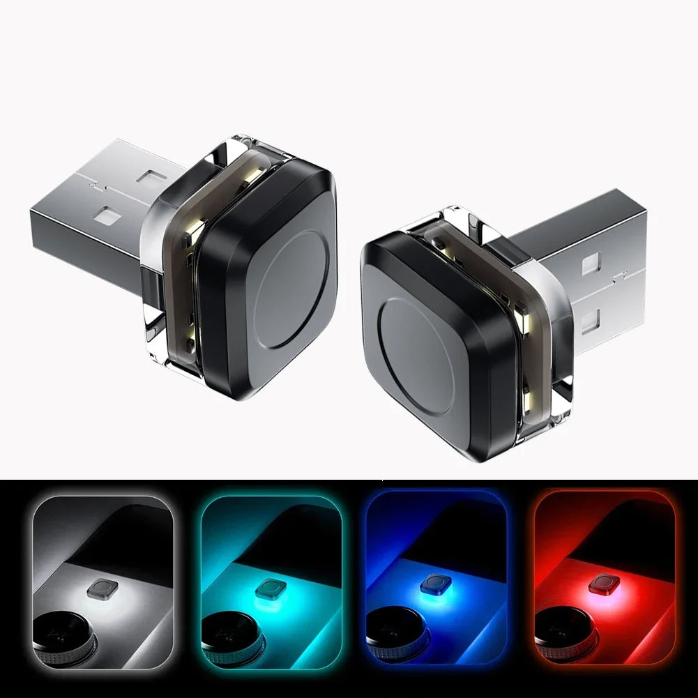Mini USB LED Atmosphere Light 5V Car Interior and Laptop Lamp