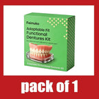 Comfort Fit Silicone Snap-On Dentures for Instant Smile