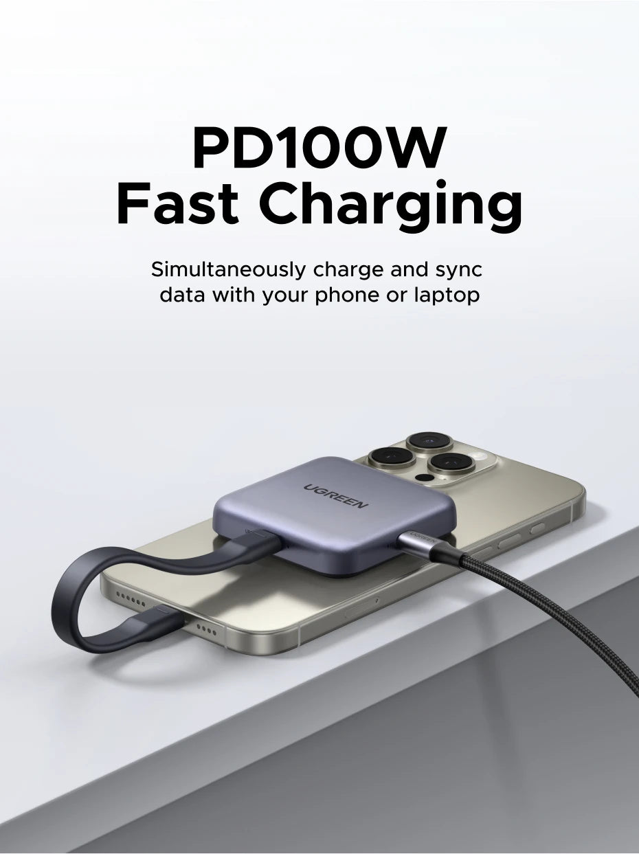 Magnetic USB-C SD and TF Memory Card Reader