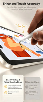 Magnetic Bluetooth Stylus Pen for iPad with Palm Rejection