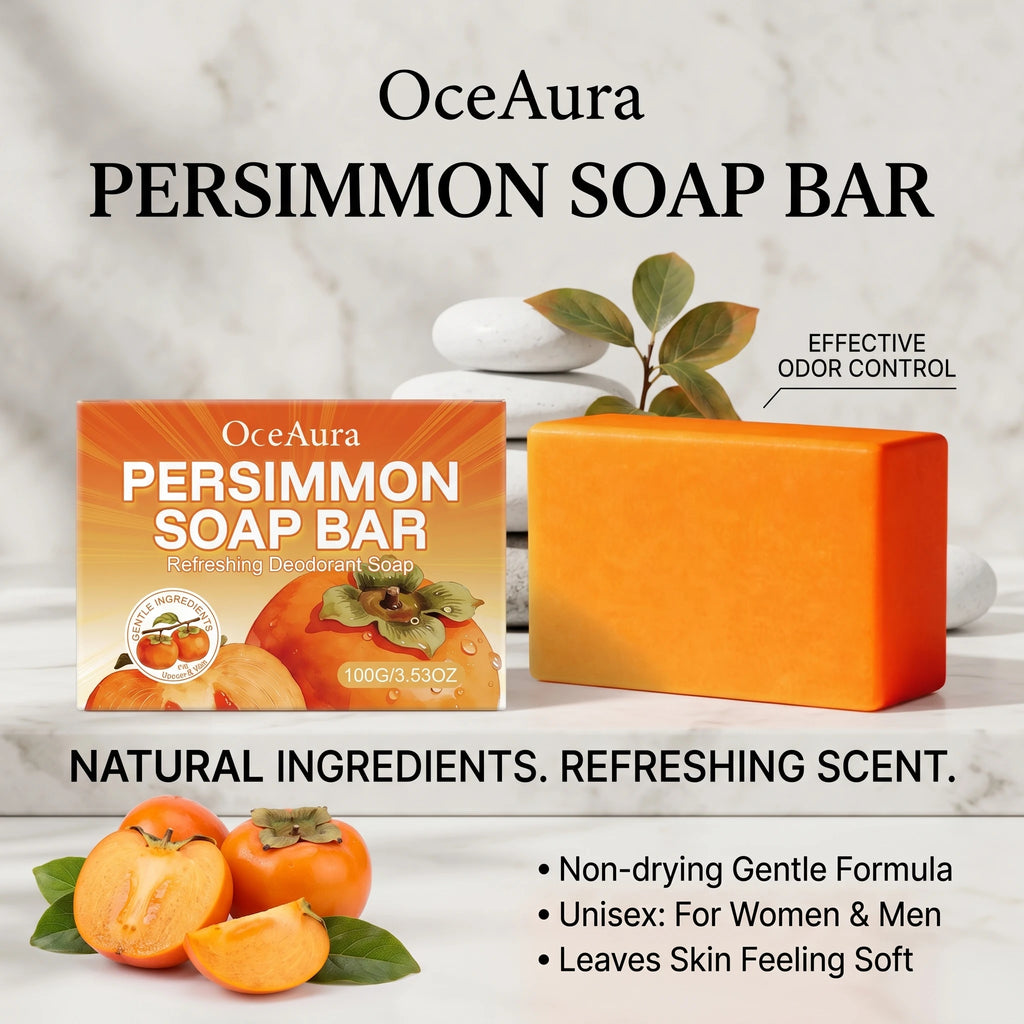 Natural Persimmon Deodorizing Body Soap Bar