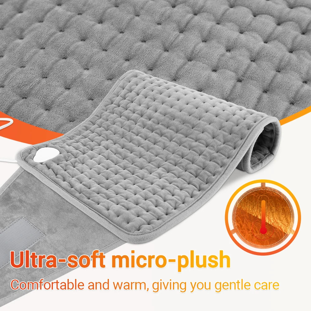 Electric Heated Waist Heating Pad for Back Pain Relief - 14