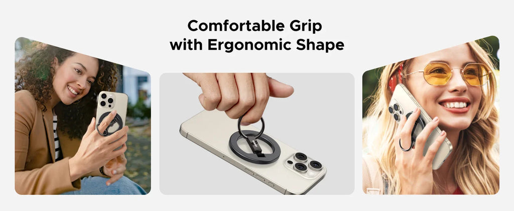 Magnetic Ring Phone Holder and Kickstand for MagSafe