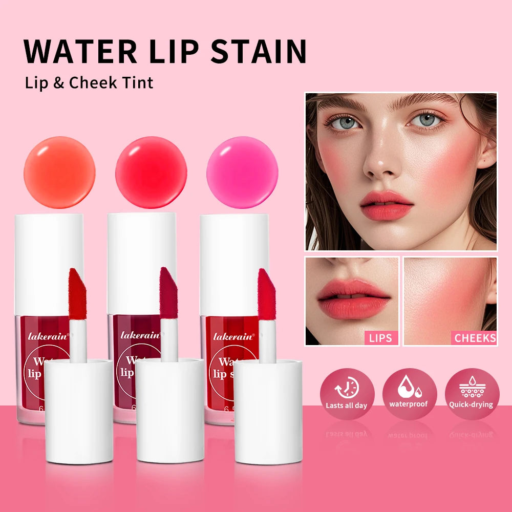 Waterproof 2-in-1 Liquid Lip Tint and Blush