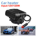 12V 120W Portable Car Heater and Defroster Fan for Windshield