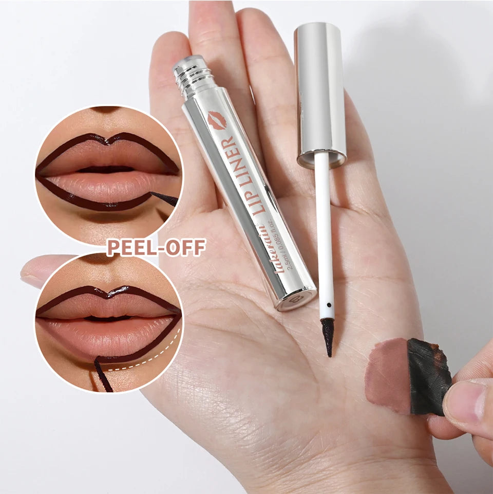 Waterproof Peel-Off Lip Liner Tattoo Stain
