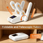 Foldable 4-Tube Electric Shoe and Boot Dryer with UV Sterilization
