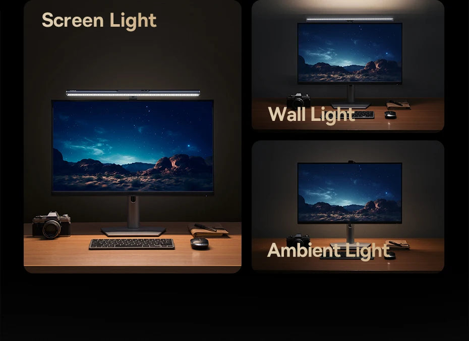 Magnetic LED Computer Monitor Light Bar for Eye Protection