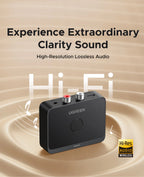 Bluetooth 5.3 Receiver with LDAC Hi-Res Wireless Audio Adapter