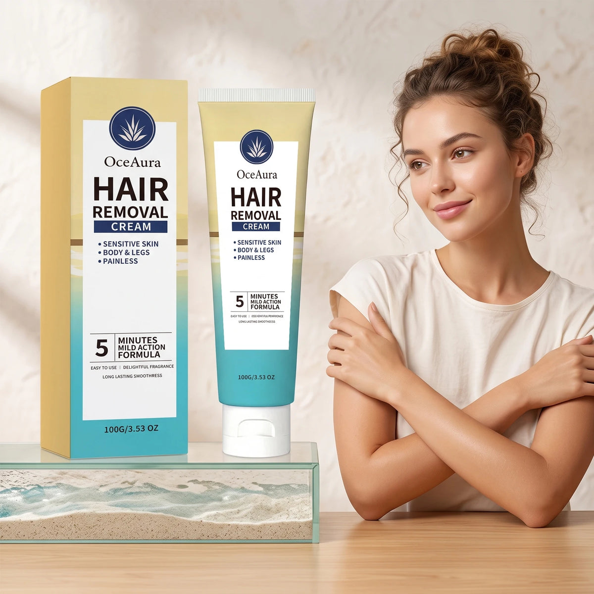 Painless Hair Removal Cream for Full Body