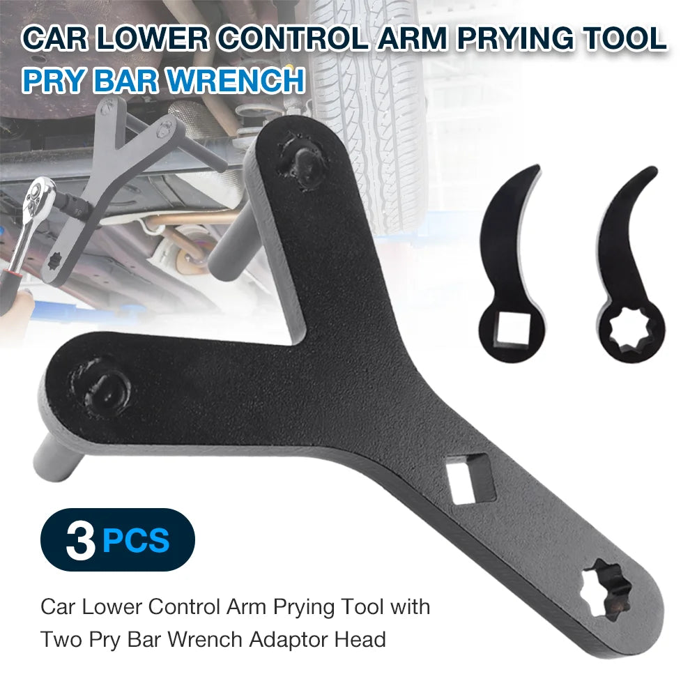 Automotive Lower Control Arm Ball Joint Separator and Prying Tool