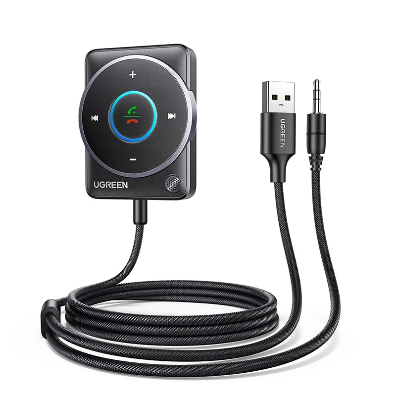 Bluetooth 5.4 Receiver with 3.5mm AUX Adapter