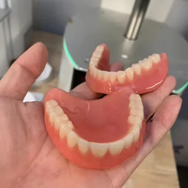 Full Mouth Silicone Denture Set for Natural Smile Comfort - 12