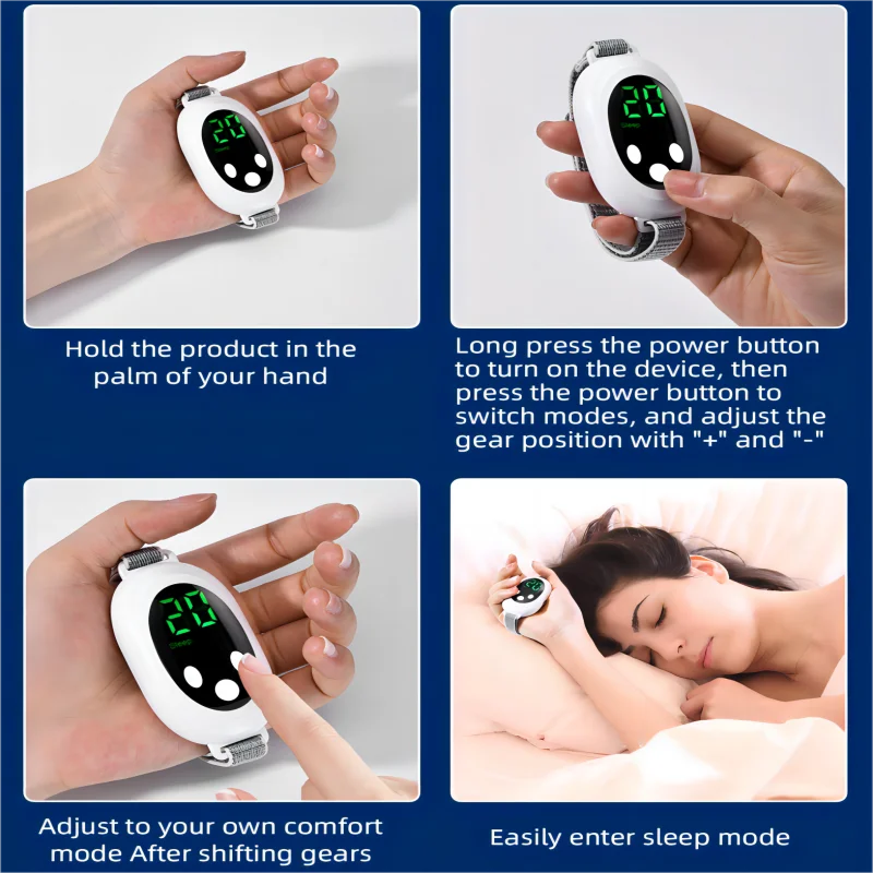 Microcurrent Handheld Sleep Aid Device for Stress and Anxiety Relief - 6