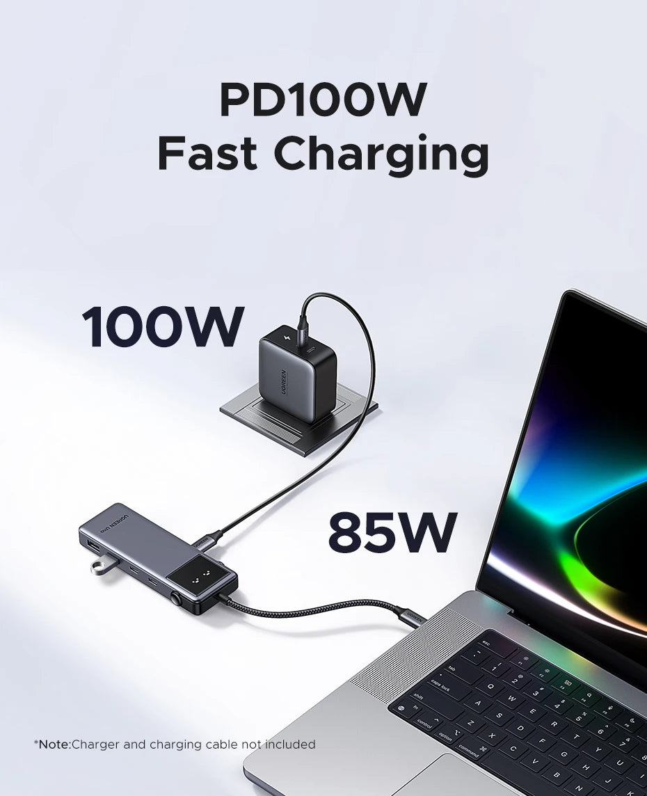 6-in-1 USB-C Hub with 4K 60Hz HDMI and 10Gbps Data Transfer - 15