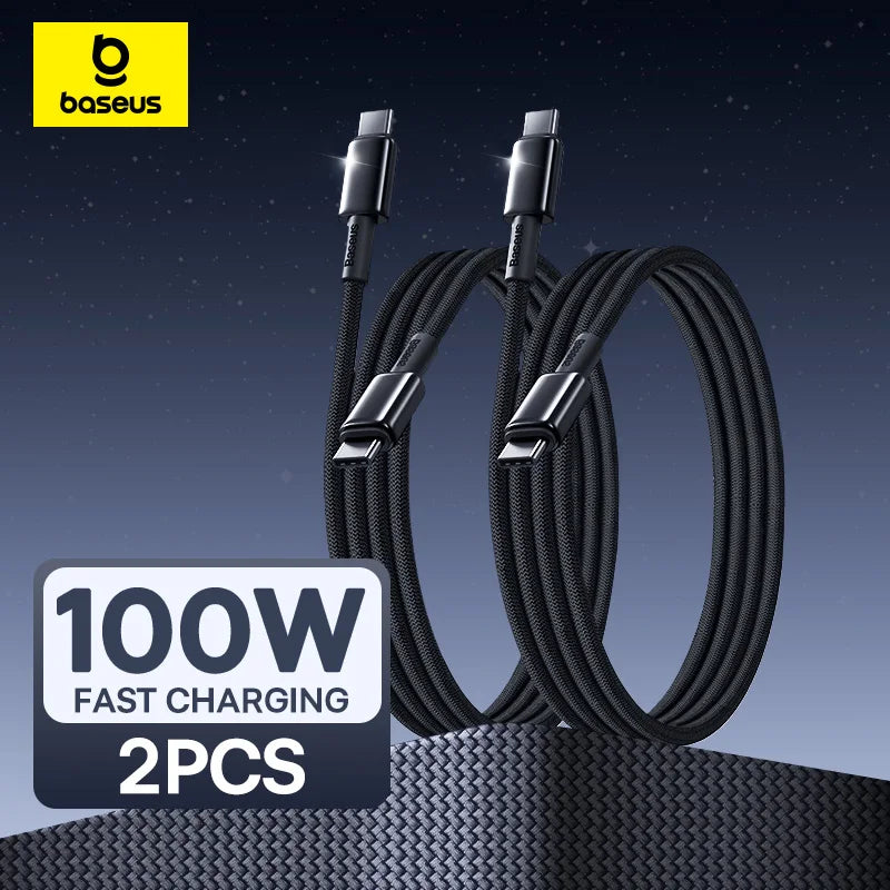 100W USB-C to USB-C Fast Charging Data Cable