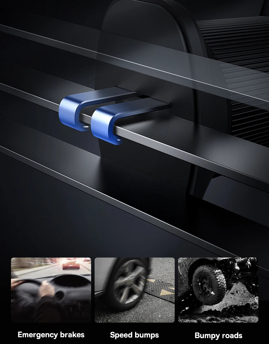 Magnetic Wireless Car Charger and Phone Mount 15W - 19