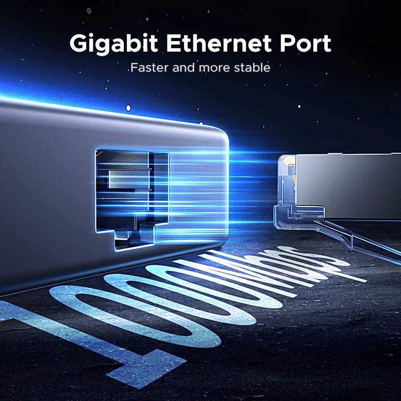 7-in-1 USB-C Hub with 4K 60Hz HDMI and Gigabit Ethernet - 6